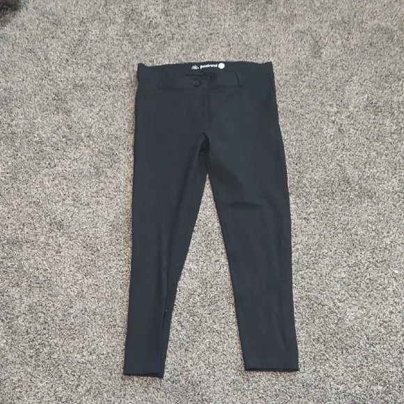Betabrand Skinny-Leg | Classic Dress Pant Yoga Pants (Black) - Picture 1 of 3